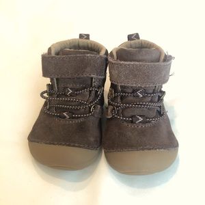 Stride Rite boys Blake boot in brown